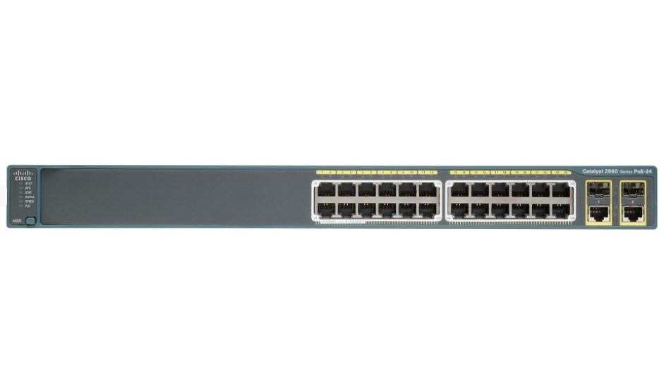 WS-C2960-24PC-L Cisco 2960 Switch ** REFURBISHED ** – Kasami Switches ...