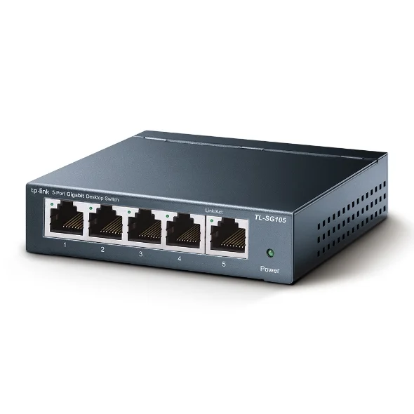 Switch tp-link de 5 Puertos Gigabit de escritorio