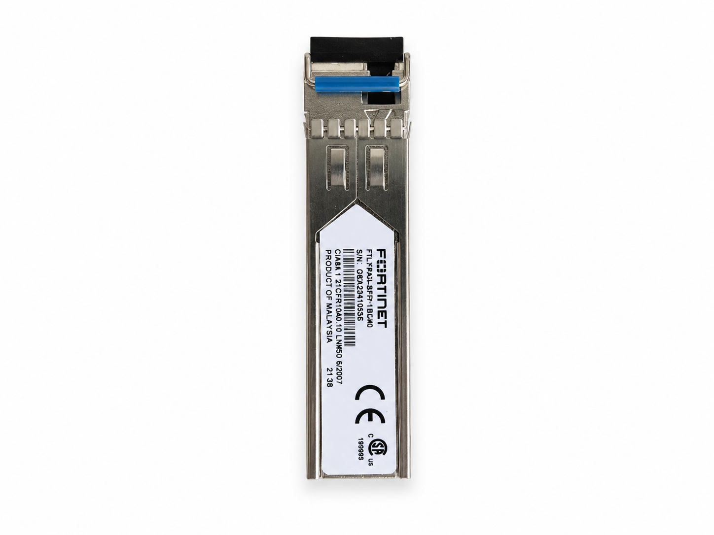 Módulo Fortinet FN-TRAN-SFP-1BU40 – 1GE SFP BiDi 40 km Upstream
