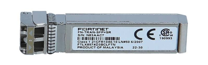 Módulo Fortinet FN-TRAN-SFP28-SR – 25GE/10GE SFP28 SR 100 m